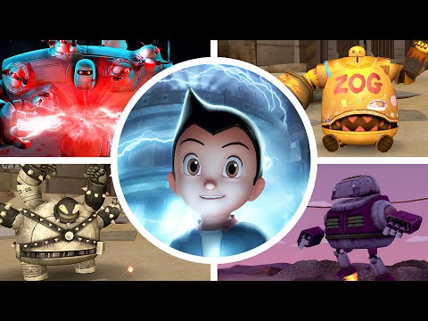 Astro Boy: The Video Game - All Bosses + Ending [No Damage]