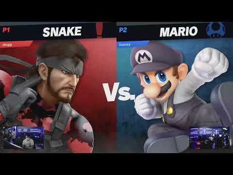 PURE Smash 33: Losers Semi-Finals - Frenzy (Mario) vs. underdogg (Snake)