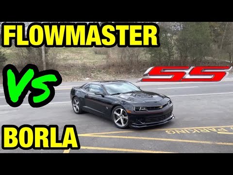 Chevy Camaro SS 6.2L V8: FLOWMASTER FLOW FX Vs BORLA ATAK!
