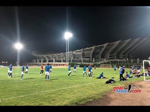 FIRST TRAINING SESSION IN KUWAIT CITY - KUWAIT VS NEPAL