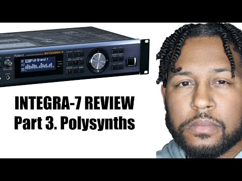 Lets check out the Roland Integra-7 Polysynths