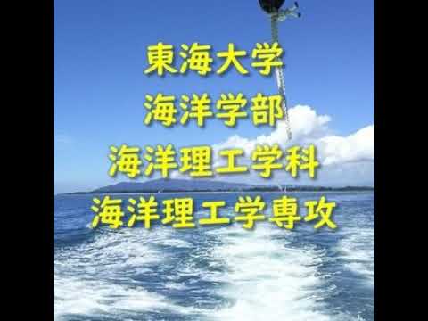 海洋生物学科 東海大学 海洋学部 海洋理工学科 海洋理工学専攻 のライブ配信