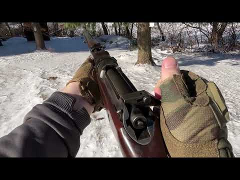 Canadian Ross Mk. II*** POV firing (Revisited in 4K)