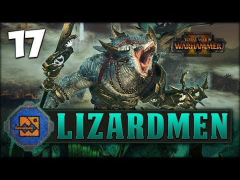 DINO RAMPAGE ASSAULT! Total War: Warhammer 2 - Lizardmen Campaign - Kroq-Gar #17