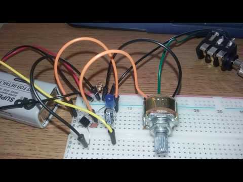 Breadboarding a Bazz Fuss Pedal