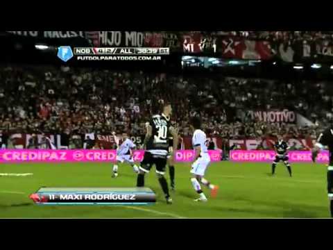Gol de Maxi Rodríguez Newell`s 4 All Boys 2 Fecha 18 Torneo Final 2014