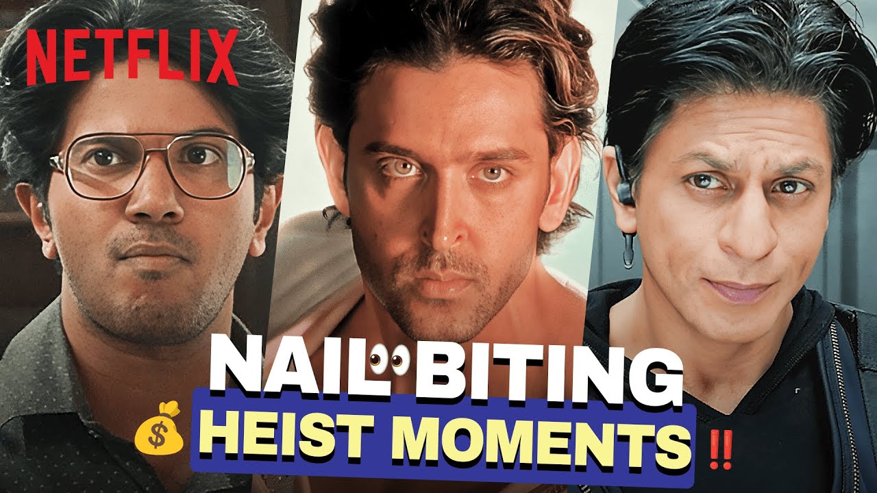 The ULTIMATE Heist Compilation 🫣🔥 Ft. SRK, Dulquer Salmaan & More | Netflix India
