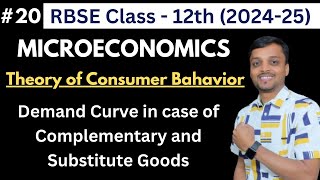 RBSE Class 12 | Microeconomics | Theory of Consumer Behavior | Complementary VS Substitute Good #20