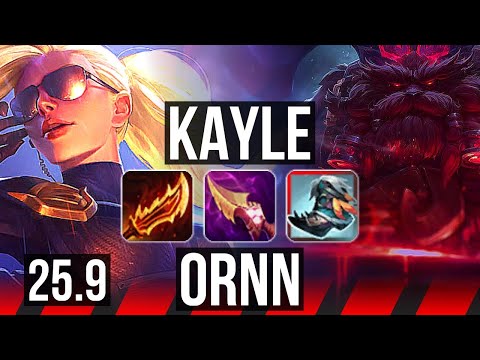 KAYLE vs ORNN (TOP) | KR Master | 25.9