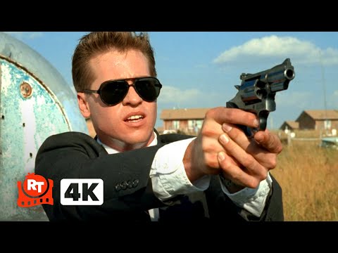 雷霆戰將 (1992) 4K - 獾之咬警匪追逐 | Movieclips (Thunderheart (1992) 4K - Badger Bite Police Chase | Movieclips)