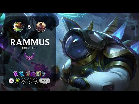 Rammus Top vs Jayce - KR Master Patch 13.7