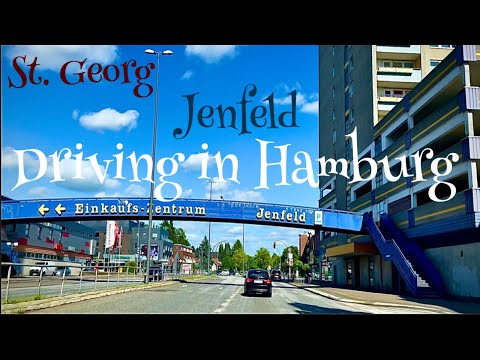 Driving in Hamburg *[St. Georg ➡️ Jenfeld]*