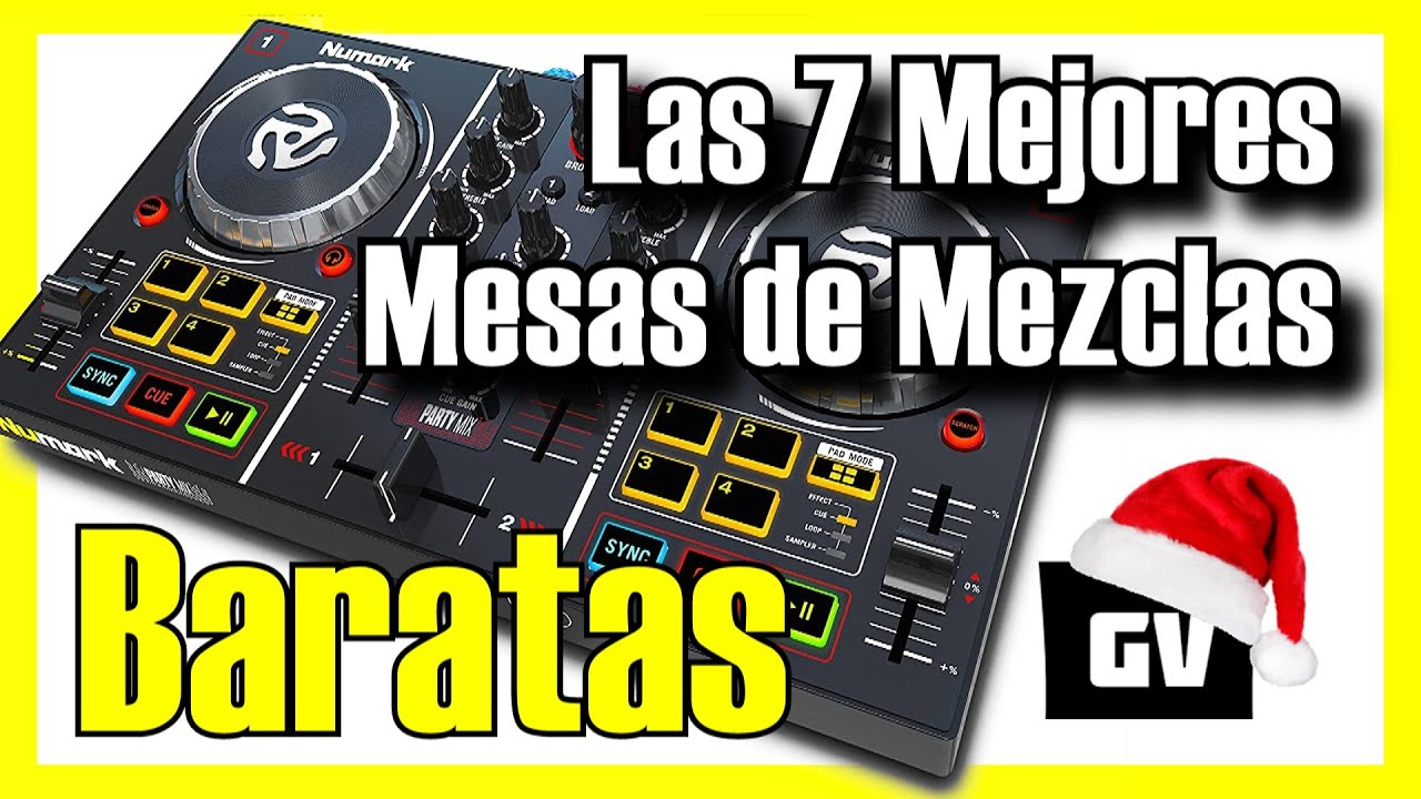 🎧🎛️ Las 7 MEJORES Mesas de Mezclas BARATAS de Amazon [2023]✅[Calidad/Precio] Para Principiantes / DJ