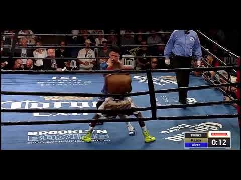 Stephen Fulton stunned from ADAM LOPEZ