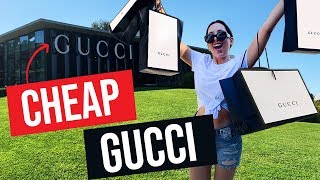 I Went to the Secret GUCCI Discount Store – The LARGEST Gucci Store In The WORLD | Mar