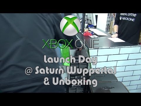 XBox One Dokumentation: Launch Day in Wuppertal, Unboxing, Features & Connections - 11/22/2013