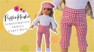 Puppenkleider selber nähen | Capri Hose | Frocks & Frolics | Schnittmuster | nähen | Götz