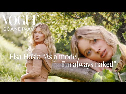 “As a model, I’m always naked”: Elsa Hosk goes au naturale | Vogue Scandinavia Cover Stars