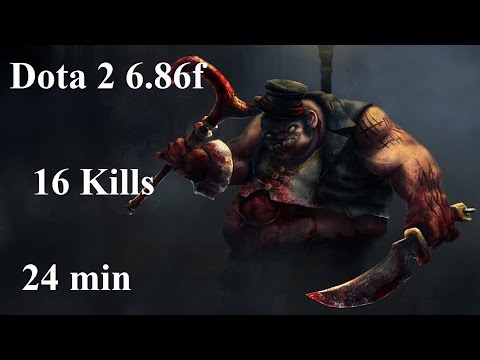 Dota 2 6.86f PUDGE -I need a girl