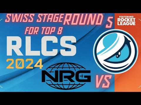 2024 RLCS Open Qualifier 1 Swiss Stage Round 5 | LUMINOSITY GAMING vs NRG | Full Game Replay