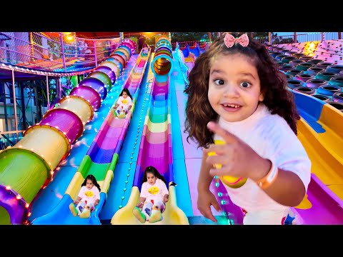 I'm shocked 😮 I did the longest slide!!!