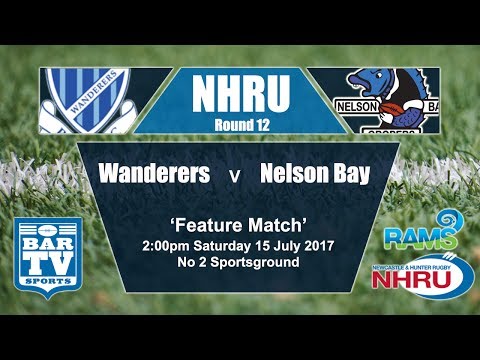 2017 Rams NHRU - Round 12 - Wanderers v Nelson Bay