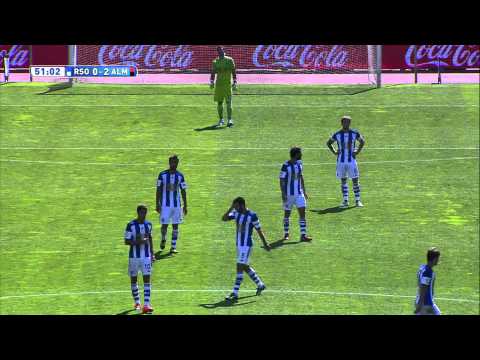 Goal of Dos Santos (0-2) Real Sociedad - UD Almería - HD