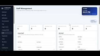 STANIFICENT WORKFORCE Demo – Off Roster Scheduling, Payroll, Attendance & Staff Management