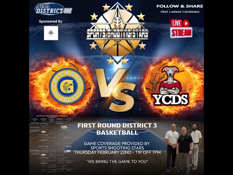 Round 1 District 3 PIAA Basketball - York Country Day Vs Greenwood - Sports Shooting Stars - 2/22/24