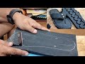 Making sandals from vulcanized rubber