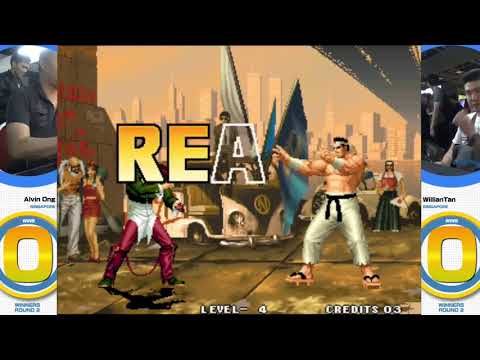 Alvin Ong vs WilliamTan - KOF '98 Neo Geo World Tour Season 2 Singapore Stop Winners Round 2