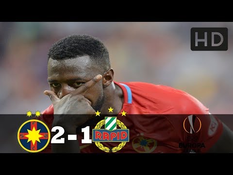 FC FCSB 2-1 Rapid Viena ~ Rezumat Complet HD ~ 30.08.2018 Europa League