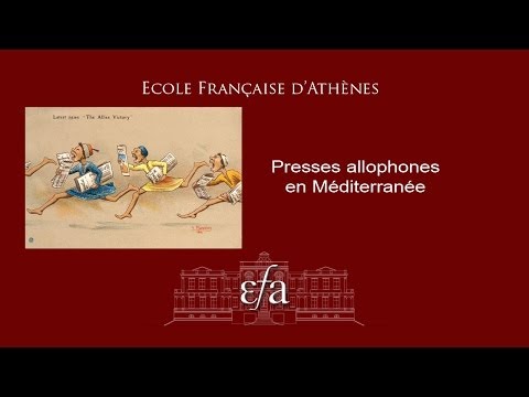EFA Journée d'Études: Presses allophones en Méditerranée″. 11-12 Mars 201. Partie 03