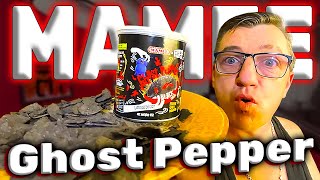 #ghostpepper чёрные чипсы с призрачным перцем Ghost Pepper от небезызвестной  компании MAMEE, знакомая нам по лапше с этим жЭ перцем гост пеппер с остротой до 1 000 000 сковиллей.
Супер острые чипсы от MAMEE мне не показались таковыми,
