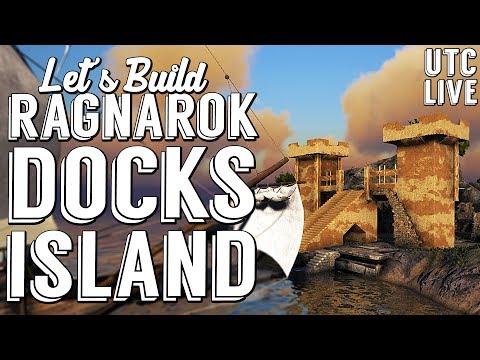 RAGNAROK DOCKS ISLAND LET'S BUILD :: Building Our Base in the Ruins! :: Geeks Network :: Ark Ep. 9