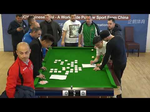 Stage 1 Draw, Ben Rowland (ENG) VS Jack Heckingbottom (ENG) and Ross Fernie (SCO) VS Dino Nair (SA)