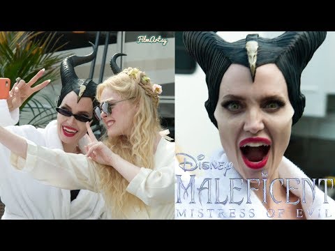 Maleficent: Mistress of Evil Bloopers,B-roll & Behind The Scenes | Angelina Jolie