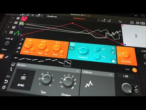 Magic Delay by GSDSP - AUv3 Spectral Delay - Create Truly Unique Delays - Demo for the iPad
