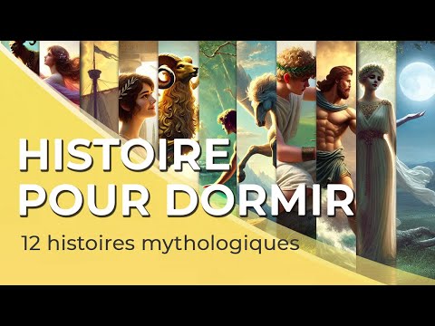 12 Mythes et Légendes de l'Antiquité pour dormir (3ᵉ édition)🏛️💤| 1h | Voix homme