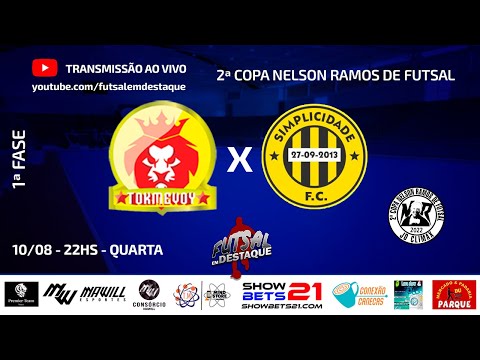 SIMPLICIDADE X TOKMEVOY - 2ª COPA NELSON RAMOS DE FUTSAL