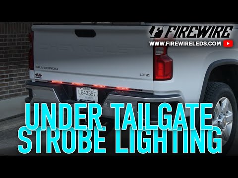 Firewire LEDs Under Tailgate Strobe Kit