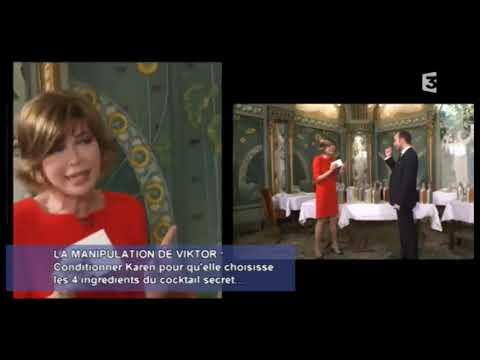 "Viktor Vincent nous bluffe"  n.5  Préparation cocktail avec Isabelle Morizet alias Karen Cheryl