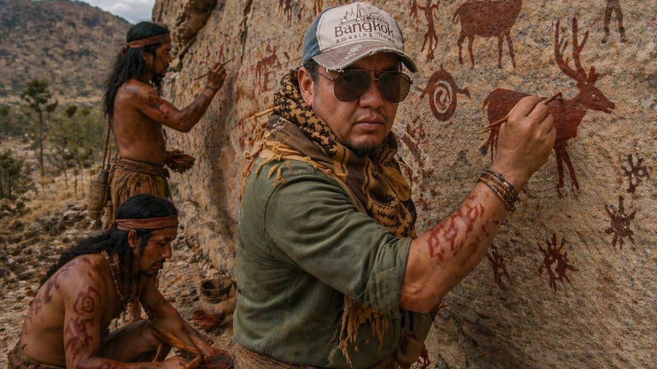 ENCONTRÉ ANTIGUAS ESCRITURAS GUACHICHILES.. esté fué su refugio 