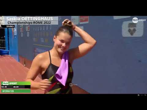 Daphne WILS l Christina WASSEN 1M spingboard l Championships ROME 2022