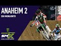 Supercross Round 3 250SX Highlights Anaheim CA Angel Stadium January 24 2026