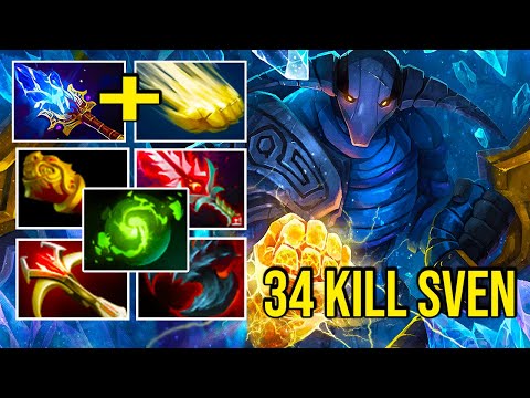 SVEN [ BEST HARD CARRY EVER ] [ FULL PHYSICAL DAMAGE ] [ PRO SVEN ]