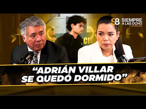 CÉSAR NAKAZAKI explica como ABOGADO de ADRIÁN VILLAR sobre la FUGA, el DOSAJE y los CHATS | #S8