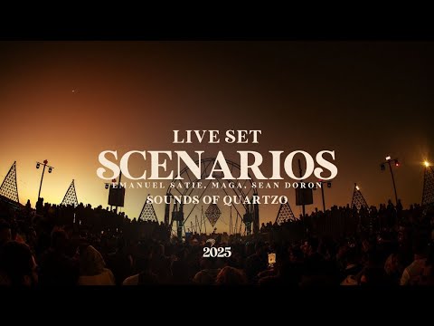 Scenarios (Emanuel Satie, Maga, Sean Doron) Live at Sounds of Quartzo 2025