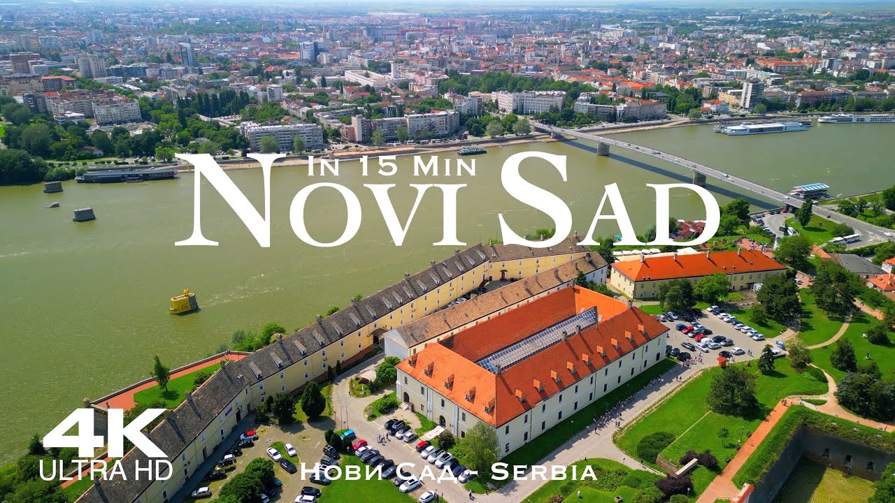 NOVI SAD 🇷🇸 Нови Сад Drone Aerial 4K дрон