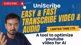 Better engagement and better AISEO with UniScribe - AI for Audio/Video to Text & Summarization